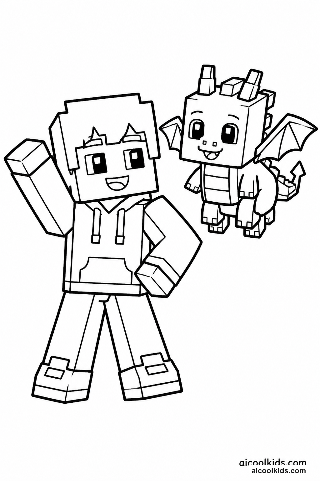 Roblox Pet Simulator Cube Dragon free printable activity sheet